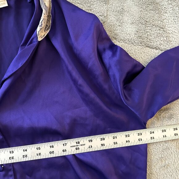 Vintage Gold Label Victoria's Secret Sleep Shirt Dress Nightgown Medium Large - Picture 6 of 7